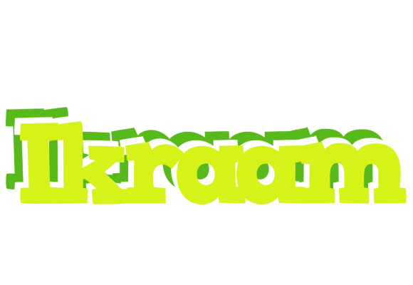 Ikraam citrus logo