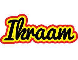 Ikraam flaming logo