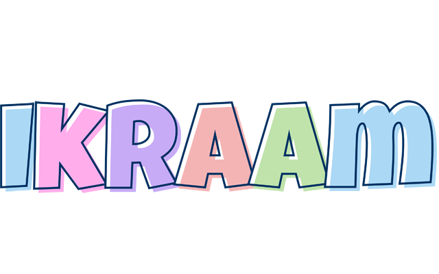 Ikraam pastel logo
