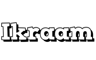 Ikraam snowing logo