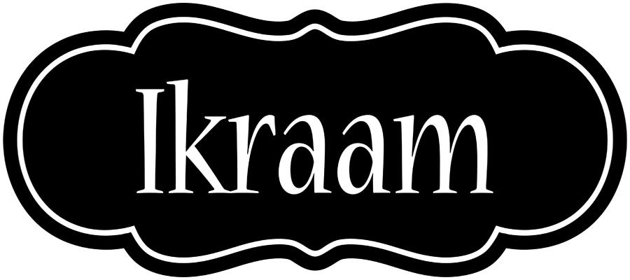 Ikraam welcome logo