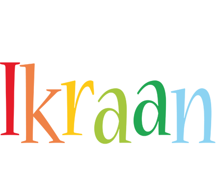 Ikraan birthday logo