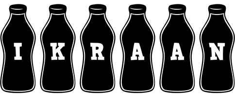 Ikraan bottle logo