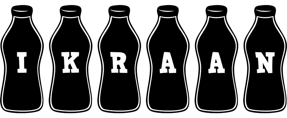 Ikraan bottle logo