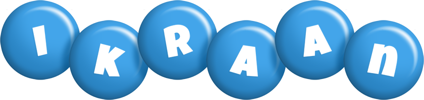 Ikraan candy-blue logo