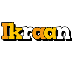 Ikraan cartoon logo