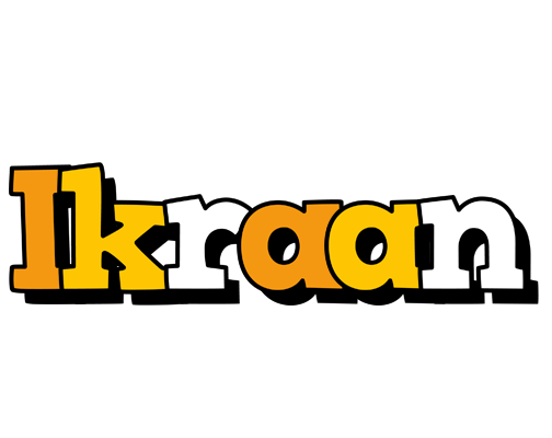 Ikraan cartoon logo