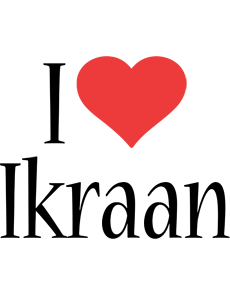 Ikraan i-love logo