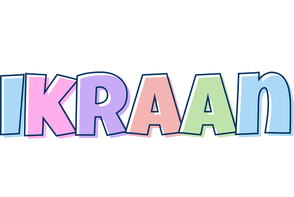 Ikraan pastel logo