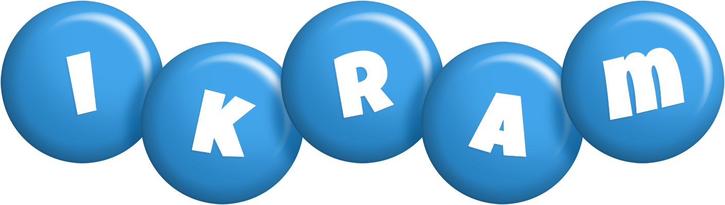 Ikram candy-blue logo
