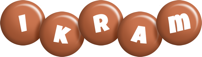 Ikram candy-brown logo