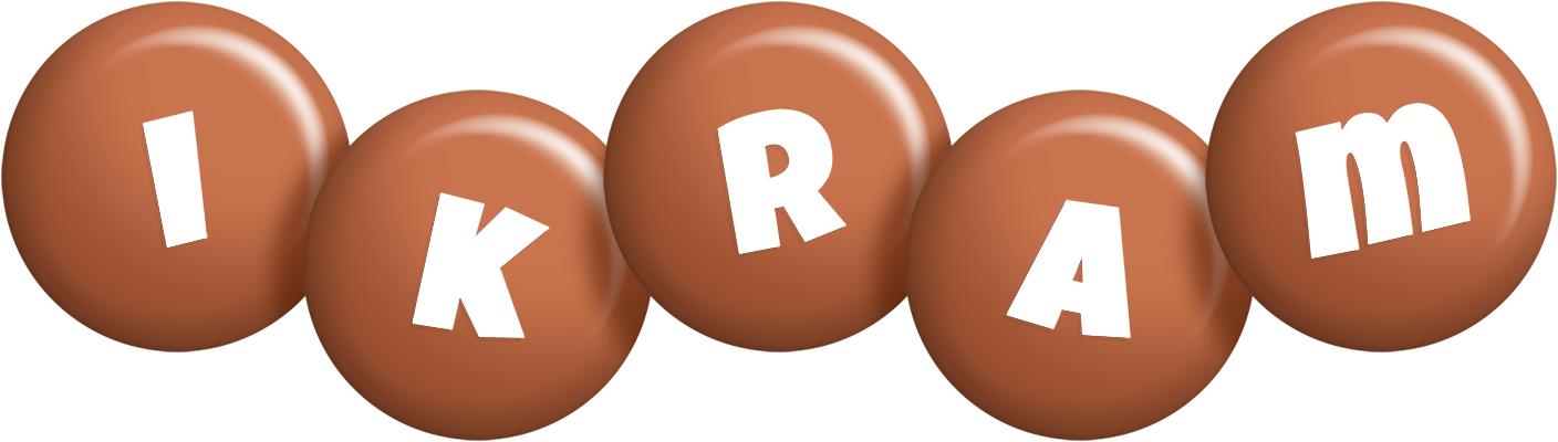 Ikram candy-brown logo