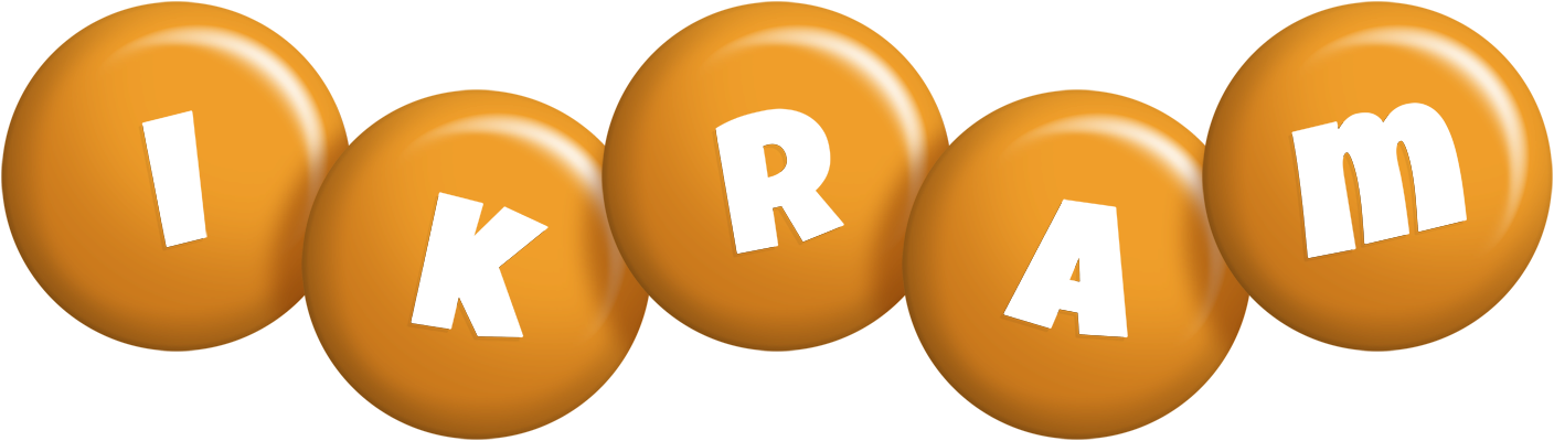 Ikram candy-orange logo