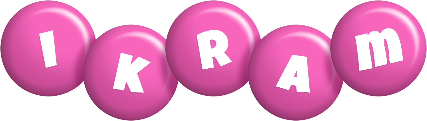 Ikram candy-pink logo