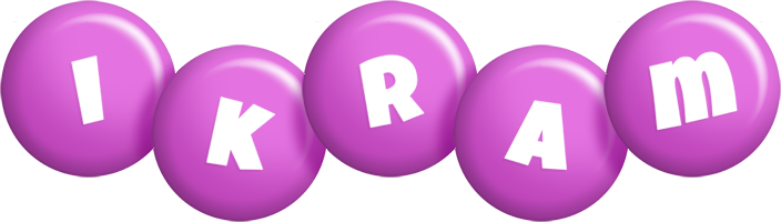 Ikram candy-purple logo