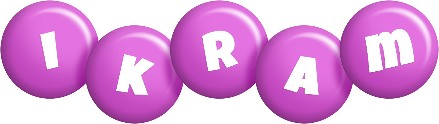 Ikram candy-purple logo