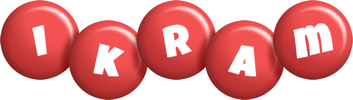 Ikram candy-red logo
