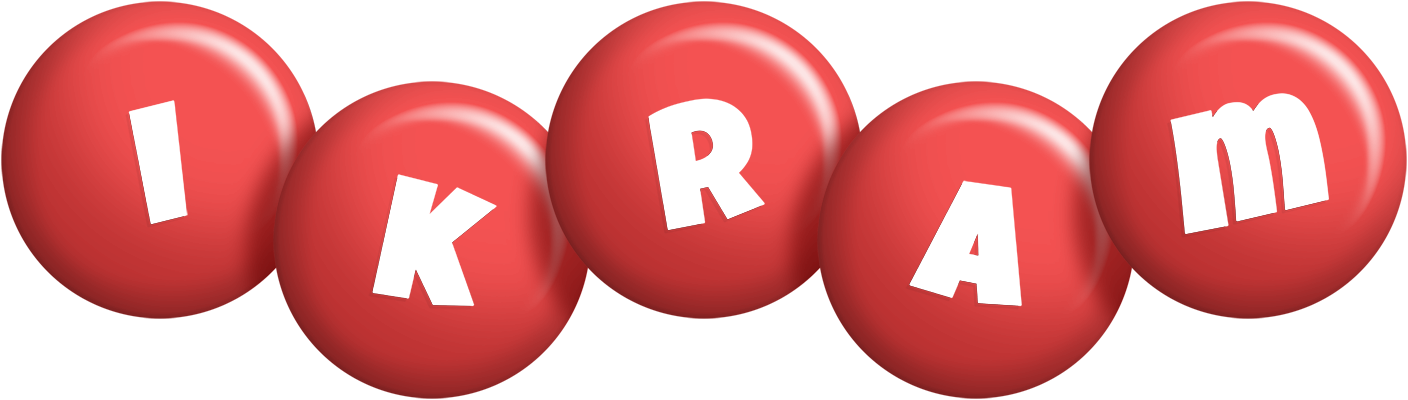 Ikram candy-red logo