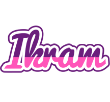 Ikram cheerful logo