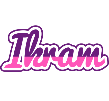 Ikram cheerful logo