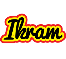 Ikram flaming logo