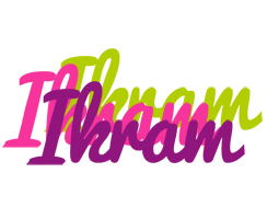 Ikram flowers logo