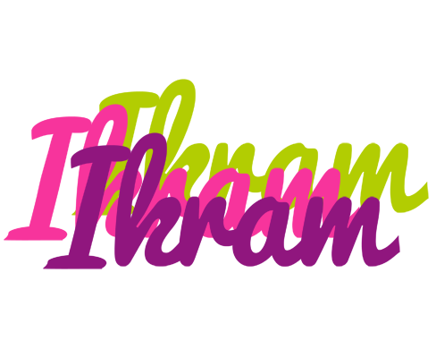 Ikram flowers logo