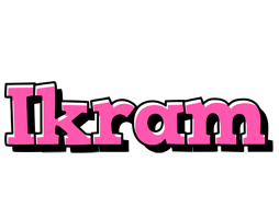 Ikram girlish logo