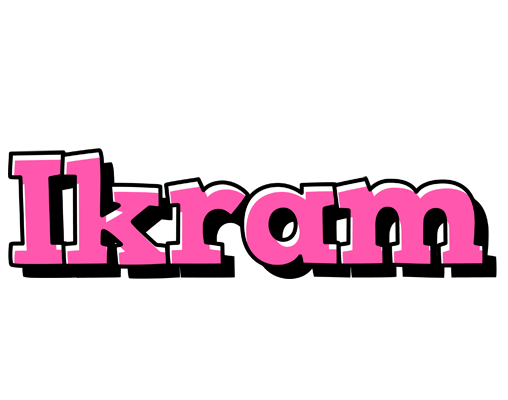 Ikram girlish logo
