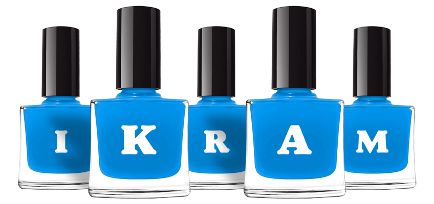 Ikram glossy logo