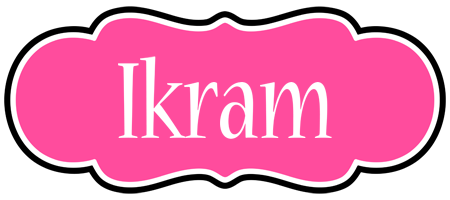 Ikram invitation logo