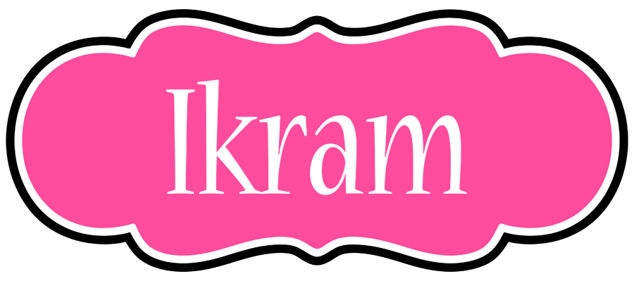Ikram invitation logo