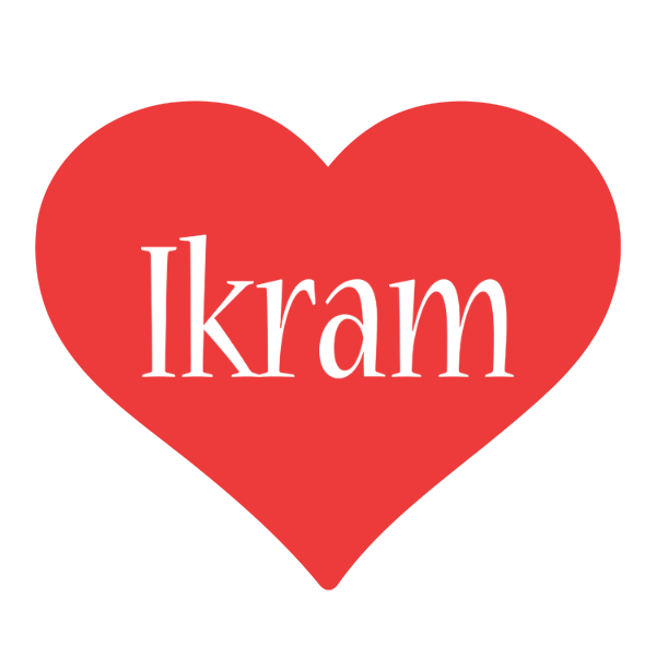 Ikram love logo