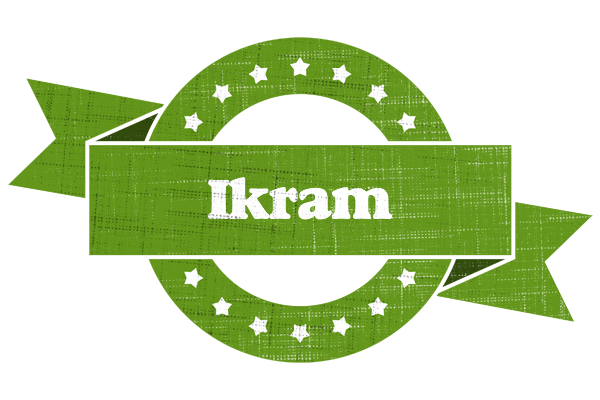 Ikram natural logo