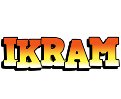 Ikram sunset logo