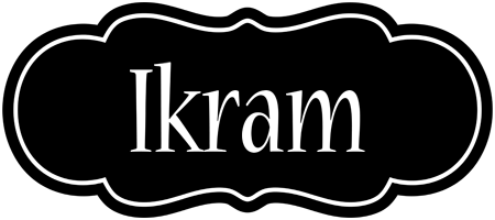 Ikram welcome logo