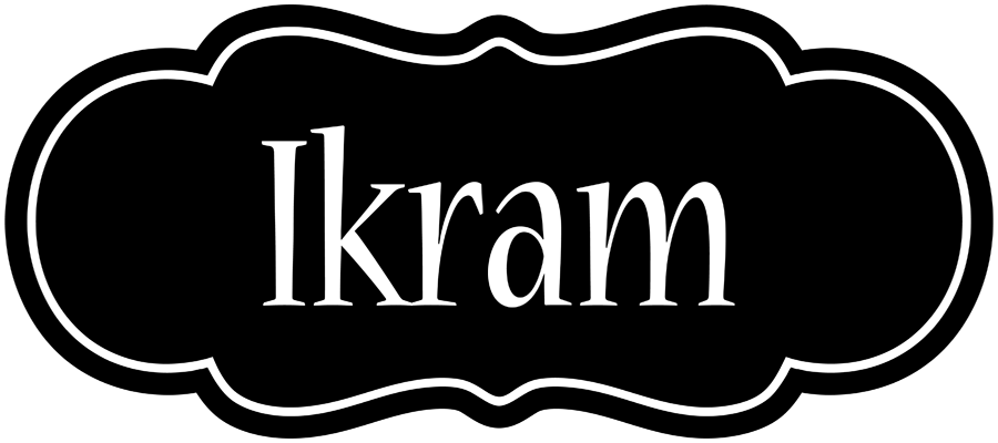 Ikram welcome logo