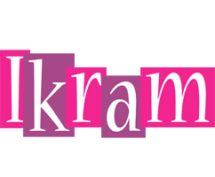 Ikram whine logo