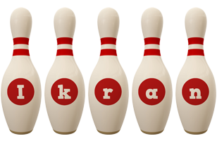 Ikran bowling-pin logo