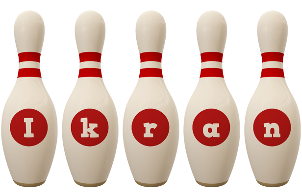 Ikran bowling-pin logo