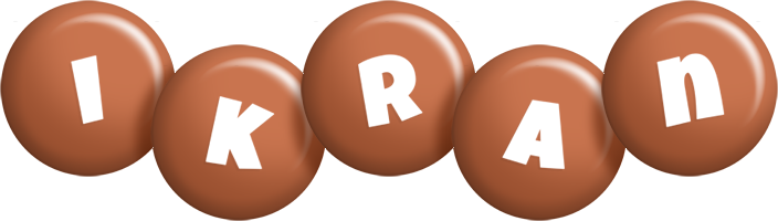 Ikran candy-brown logo