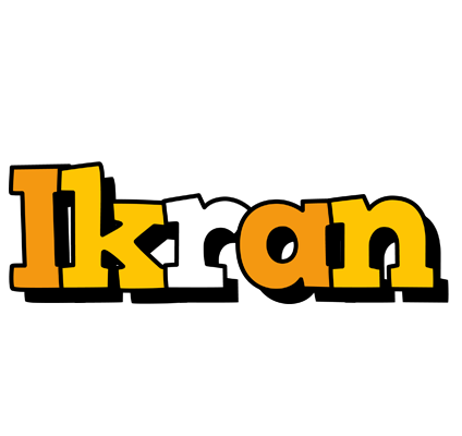 Ikran cartoon logo