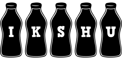 Ikshu bottle logo