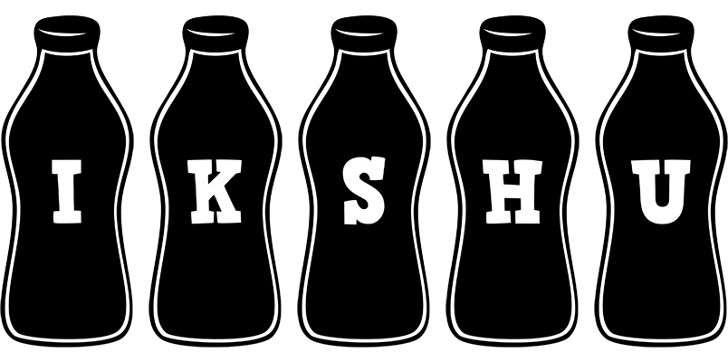 Ikshu bottle logo