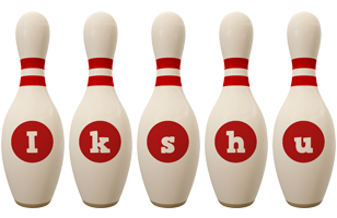Ikshu bowling-pin logo