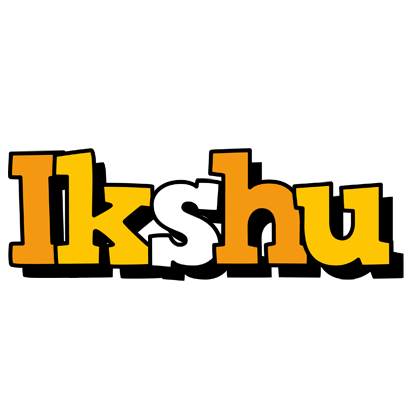 Ikshu cartoon logo