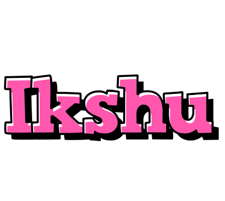 Ikshu girlish logo