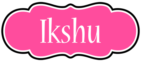 Ikshu invitation logo