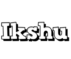 Ikshu snowing logo