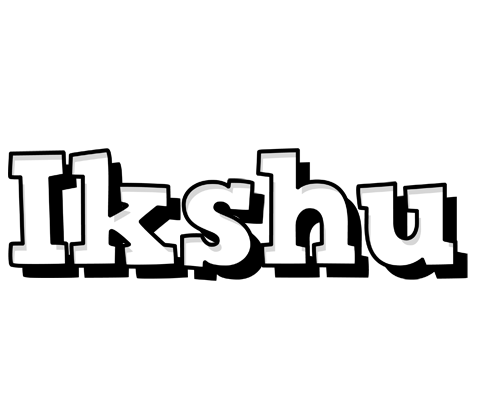 Ikshu snowing logo